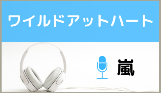 嵐の『ワイルド アット ハート』を無料で視聴できる！MP3のフルでダウンロードする方法